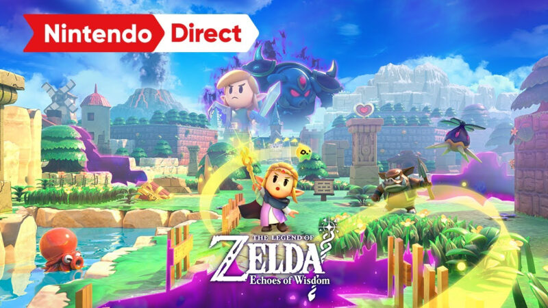 Nintendo annonce un nouveau Zelda 2D avec Zelda en personnage principal