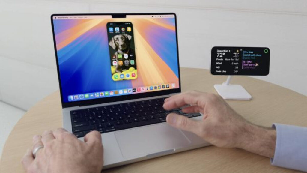 Keynote MacOS Sequoia : Intégration iPhone, navigation web facilitée