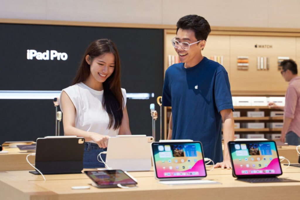 Apple dévoile l'intérieur du premier Apple Store en Malaisie