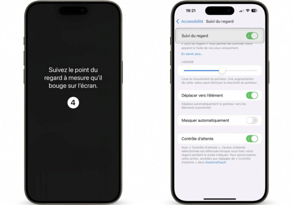 Contrôlez votre iPhone avec vos yeux grâce à iOS 18