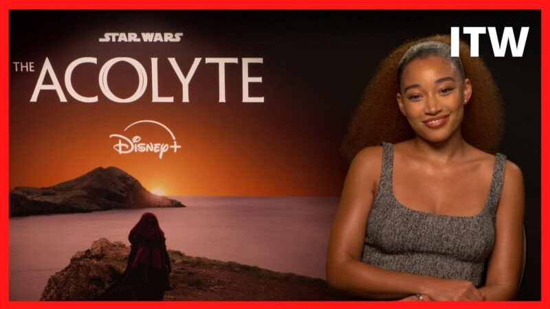 Amandla Stenberg impressionnée et terrifiée sur le tournage de The Acolyte