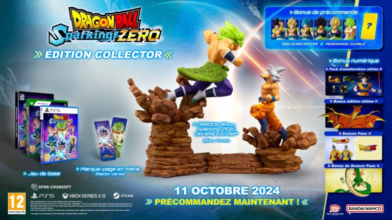Dragon Ball Sparking! ZERO présente ses éditions Deluxe, Ultimate et Collector