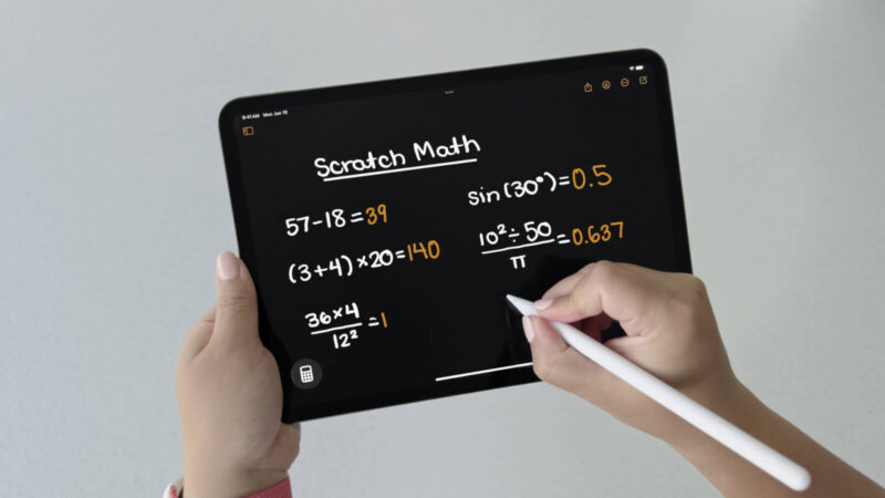 Keynote iPadOS 18 : la calculatrice enfin disponible sur iPad !