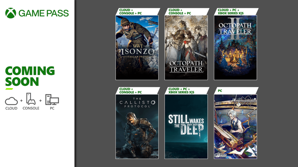 Game Pass : les prochains jeux du service