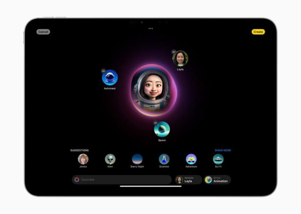 Apple Intelligence : Apple va proposer Image Playground pour la génération d'images par l'IA en toute sécurité