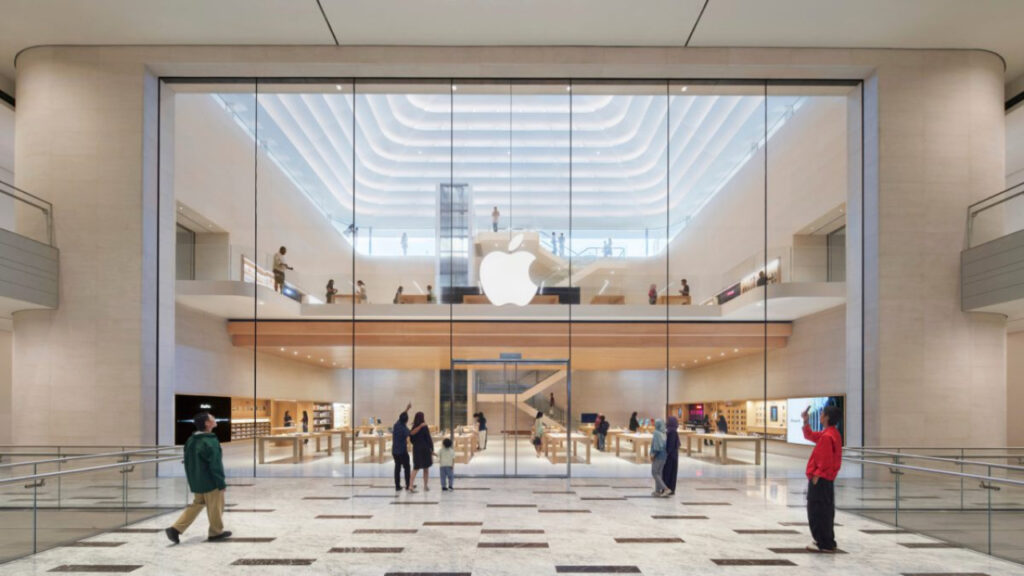 Apple dévoile l'intérieur du premier Apple Store en Malaisie