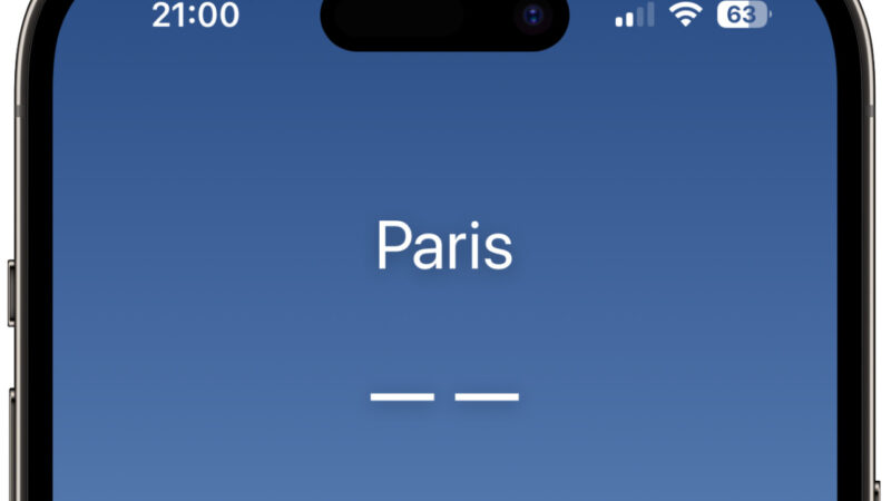 Panne de l&rsquo;application Météo d&rsquo;Apple sur iPhone