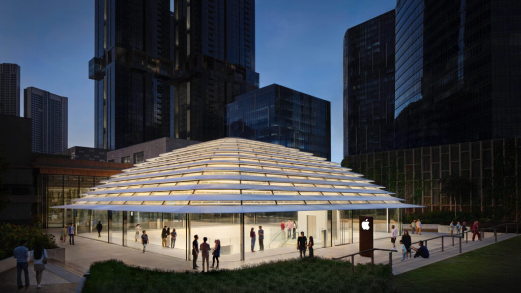 Apple dévoile l'intérieur du premier Apple Store en Malaisie