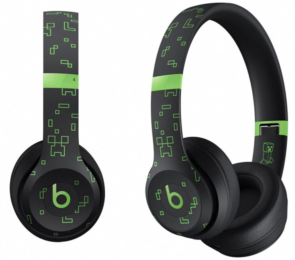 Apple lance une édition spéciale du Beats Solo 4 pour Minecraft Apple lance une édition spéciale du Beats Solo 4 pour Minecraft