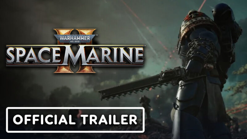 Warhammer 40.000 : Space Marine II dévoile sa grosse Chainsword en vidéo