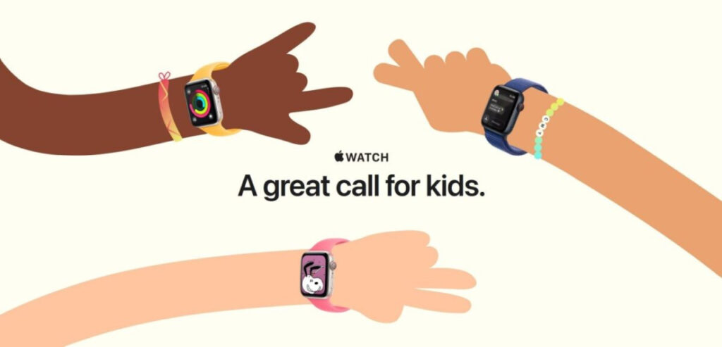 Apple propose l'Apple Watch pour enfants avec des fonctionnalités adaptées