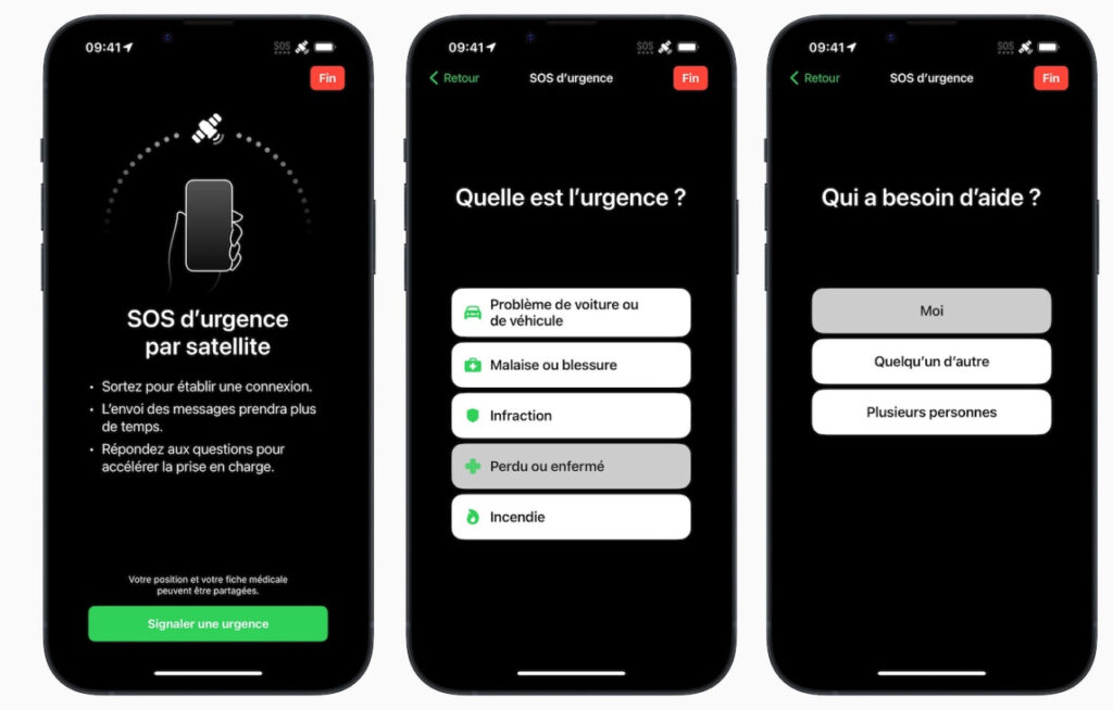 ios 17.6 active les sos d'urgence par satellite au japon