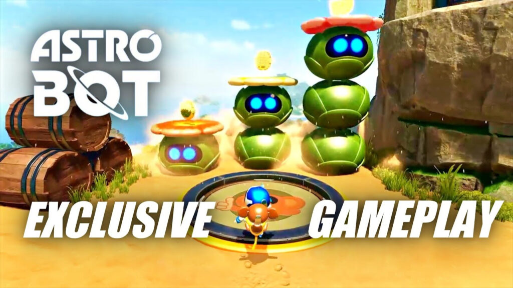 Découvrez du gameplay exclusif de Astro Bot sur PlayStation 5