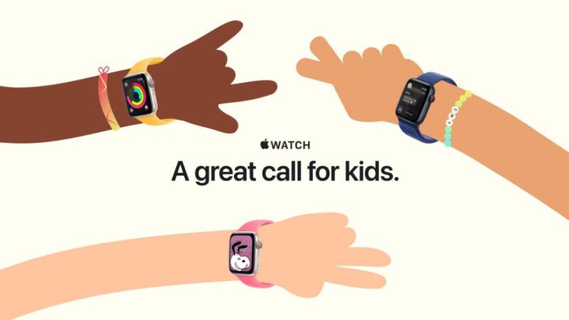 Apple propose l&rsquo;Apple Watch pour enfants avec des fonctionnalités adaptées