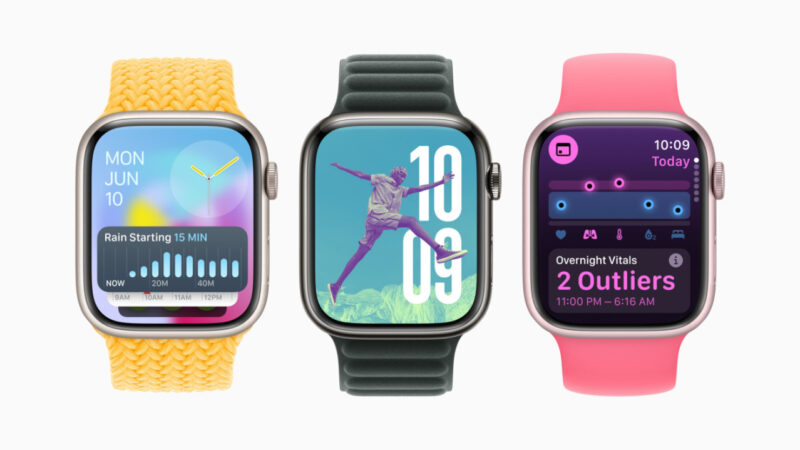 Fonctionnalités non disponibles sur toutes les Apple Watch avec watchOS 11