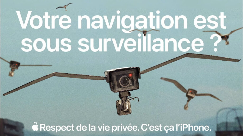 Apple diffuse une publicité pour Safari et son respect de la vie privée
