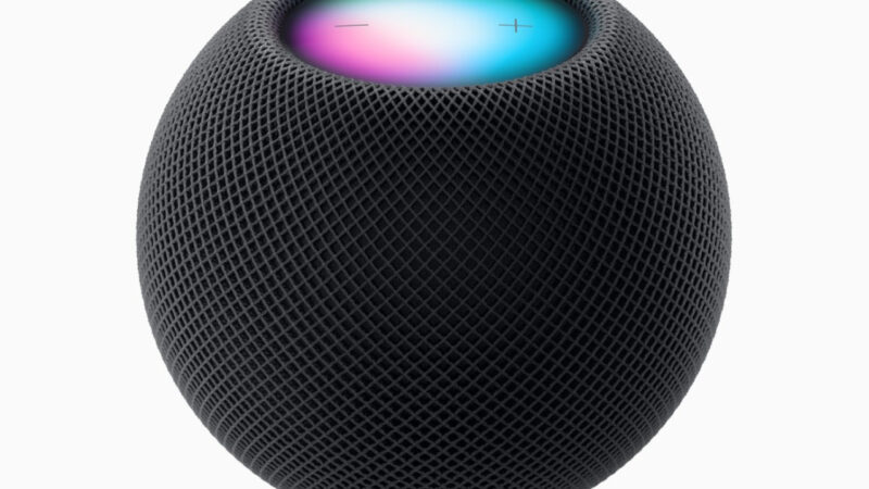 Apple annonce le HomePod mini en coloris minuit