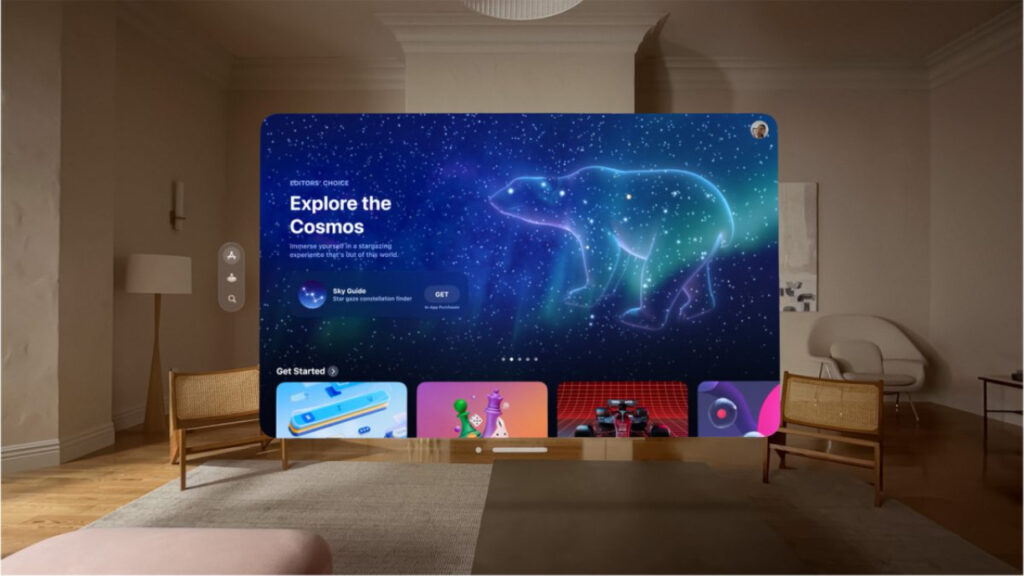 L'App Store de visionOS disponible en France pour l'Apple Vision Pro