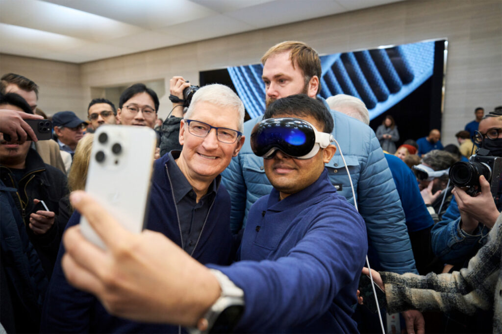 Tim Cook utilise quotidiennement l'Apple Vision Pro