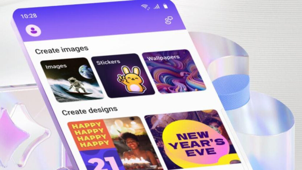 Microsoft Designer : génération d'images par IA sur iOS et Android