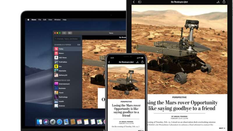 Apple s&rsquo;associe à Taboola pour les publicités dans les apps News et Bourse