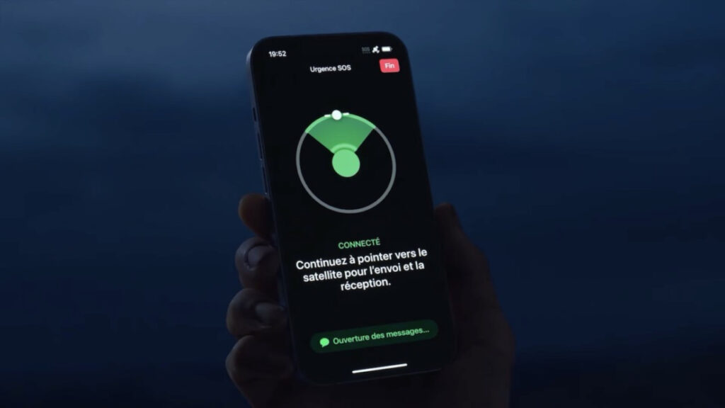 ios 17.6 active les sos d'urgence par satellite au japon