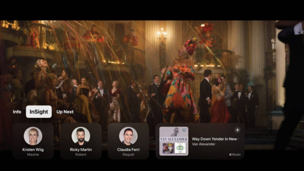 La bêta d'iOS 18 et tvOS 18 active InSight pour afficher les noms des acteurs sur Apple TV+