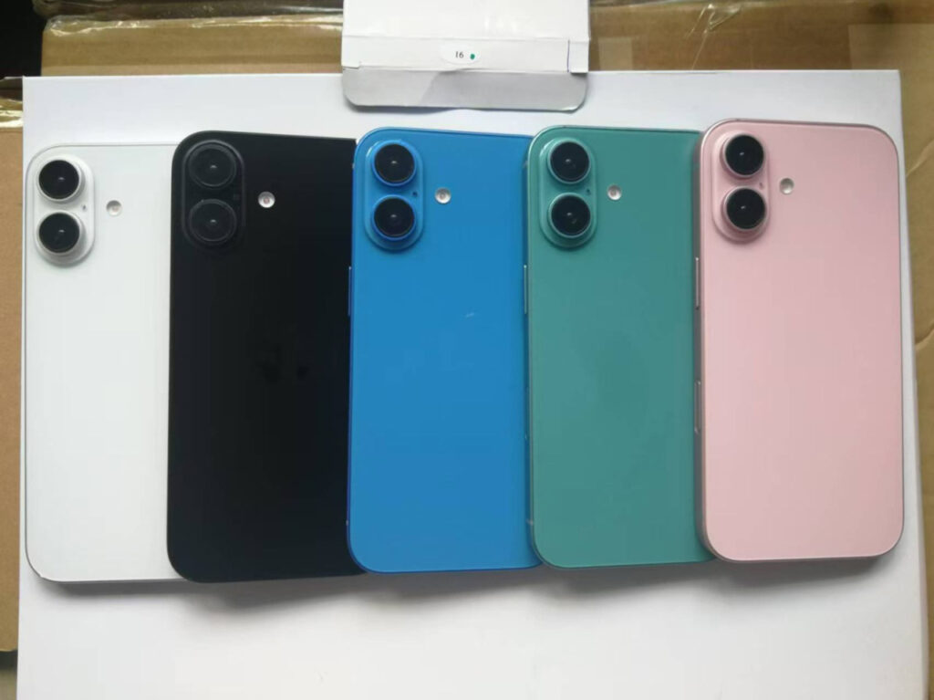 iphone 16 : nouveau design et coloris révélés