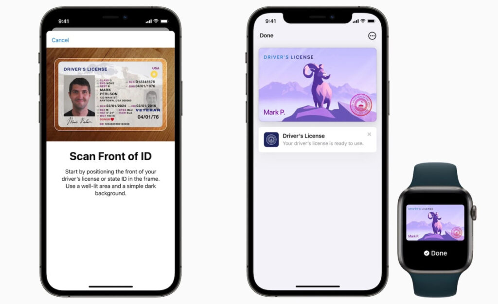 Fin du permis de conduire sur iPhone en Floride