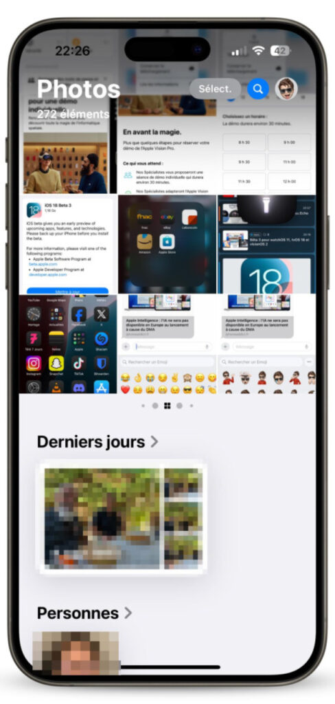 iOS 18 bêta 3 : les nouveautés principales