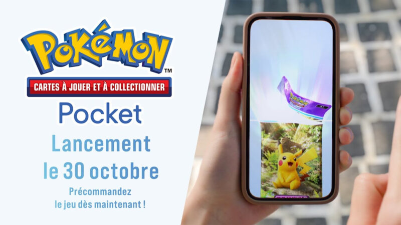 jcc pokémon pocket disponible le 30 octobre