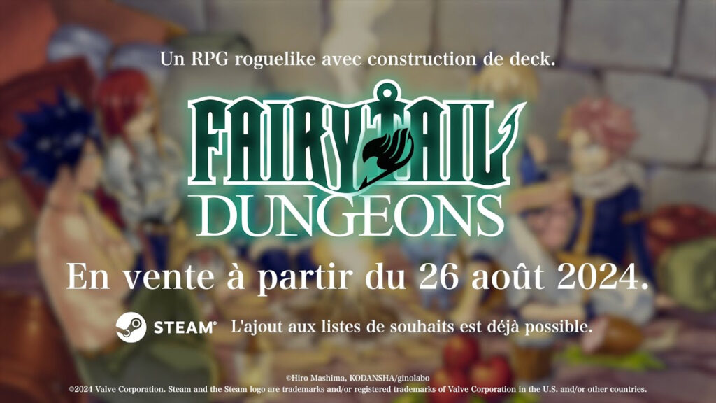 les indés japonais lancent de nouveaux jeux fairy tail