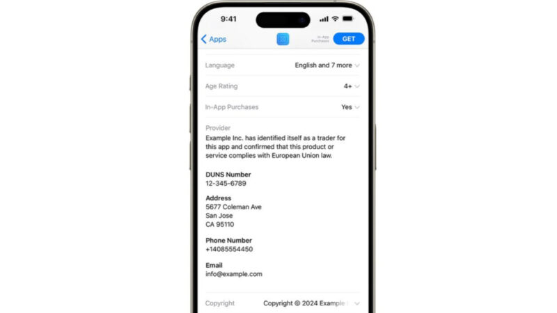 nouvelle exigence pour les développeurs sur l&rsquo;app store en europe