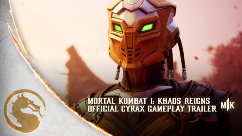 mortal kombat 1 présente cyrax et son extension khaos reigns