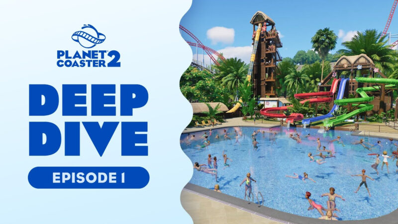 planet coaster 2 dévoile ses nouveautés aquatiques