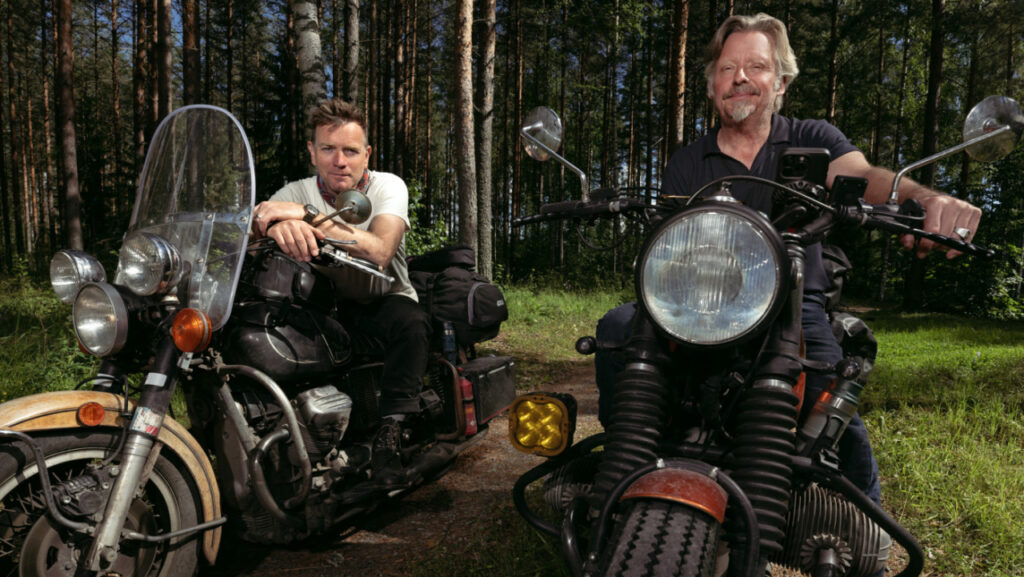 ewan mcgregor et charley boorman en voyage à moto en europe