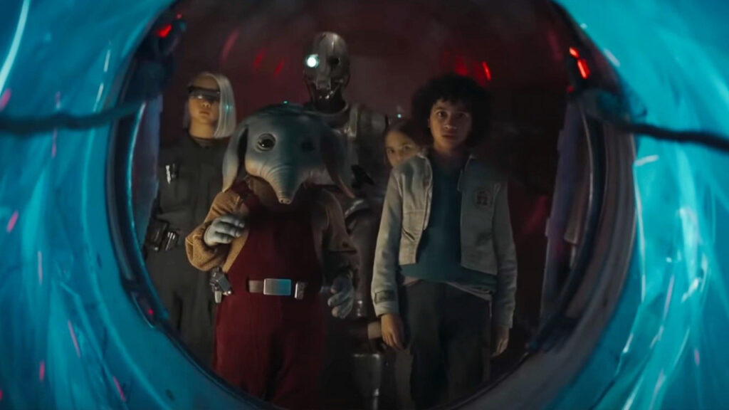 la série star wars skeleton crew avec jude law se dévoile