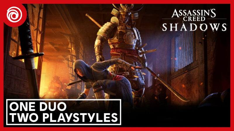 assassin&rsquo;s creed shadows : deux styles de jeu