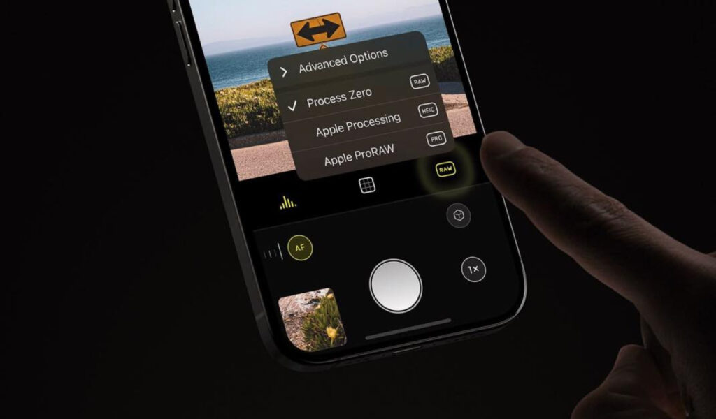 halide lance process zero pour une photo authentique