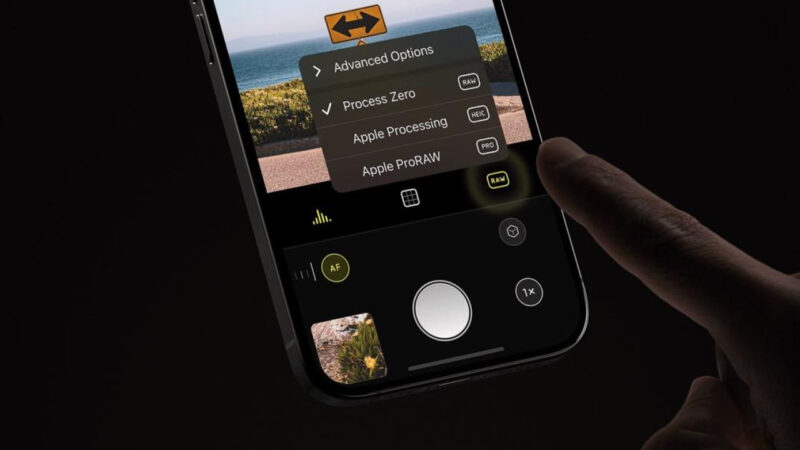 halide lance process zero pour une photo authentique