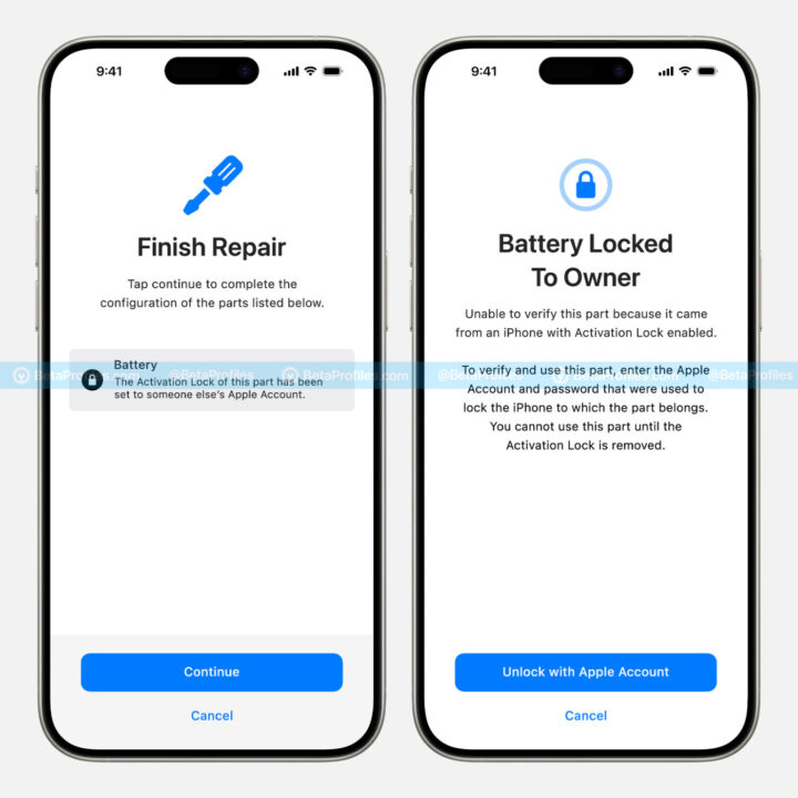 Ios 18 : le verrouillage d'activation s'étend aux composants des iphone