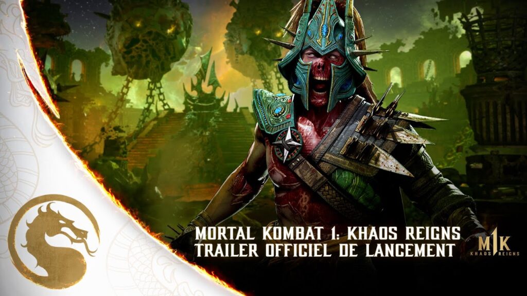 Mortal kombat 1 : lancement de l'extension khaos reigns avec ghostface
