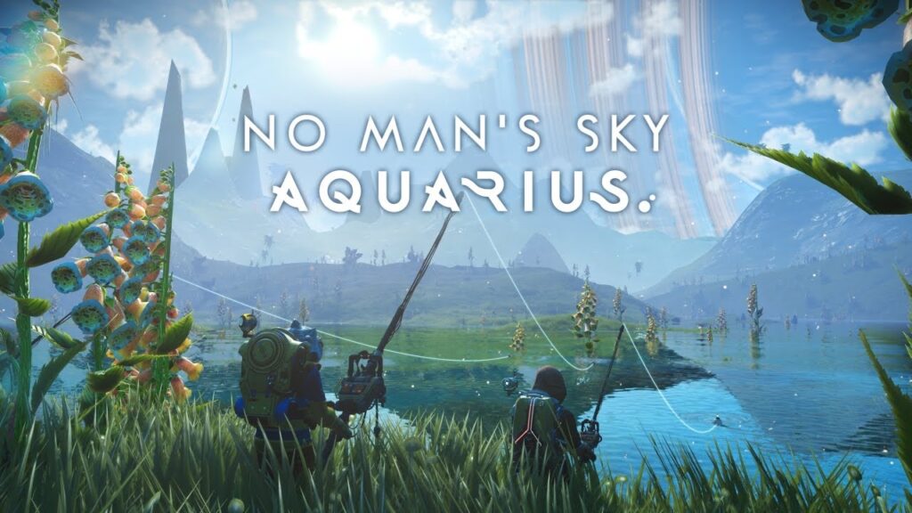 No man's sky dévoile sa mise à jour aquarius