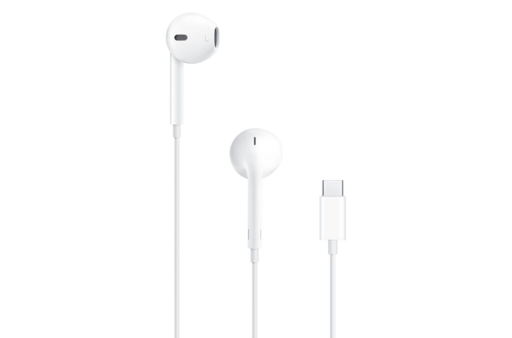 Fin programmée des écouteurs filaires earPods d'apple