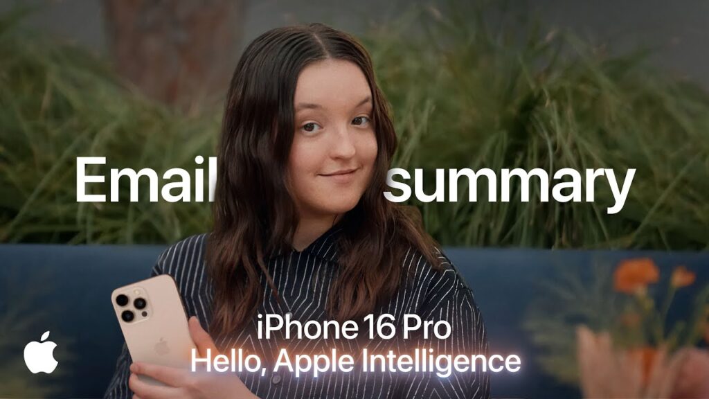Apple lance trois publicités pour l'intelligence de l'iphone 16 pro