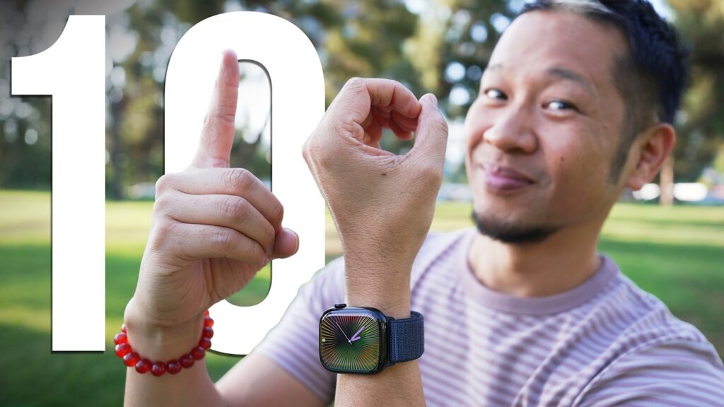 Apple watch series 10 : écran plus grand et design raffiné