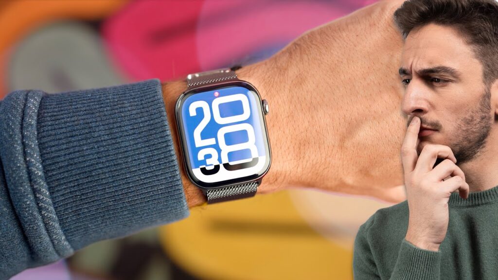 Apple watch series 10 : écran plus grand et design raffiné