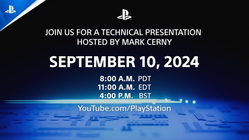 Révélation de la playstation 5 pro à 17h00