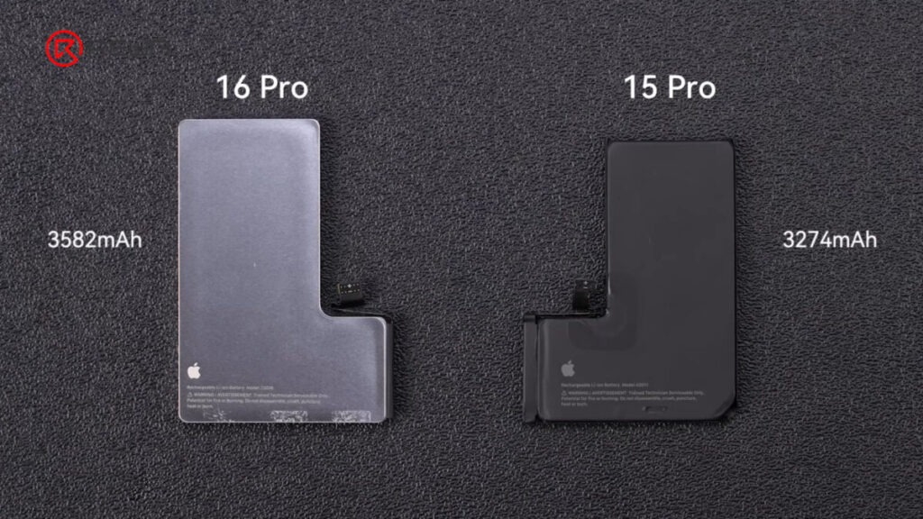Démontage de l'iphone 16 pro et sa nouvelle batterie en métal Démontage de l'iphone 16 pro et sa nouvelle batterie en métal