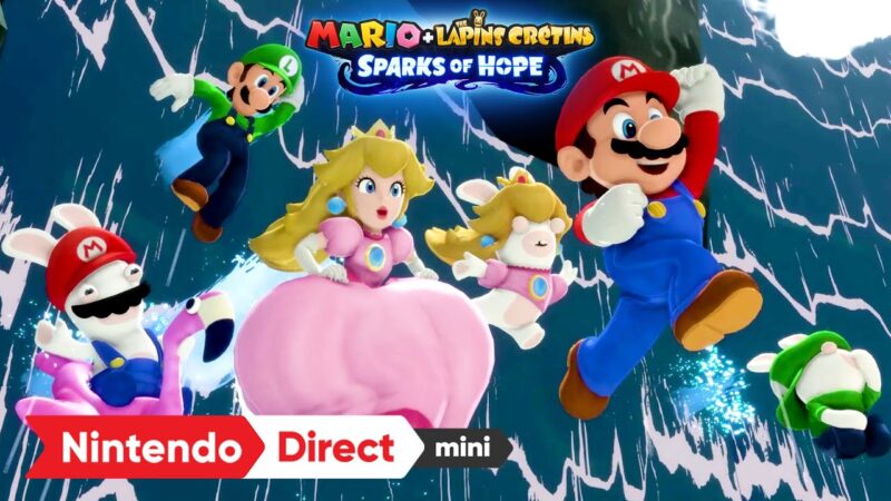 Changement de production pour mario + les lapins crétins